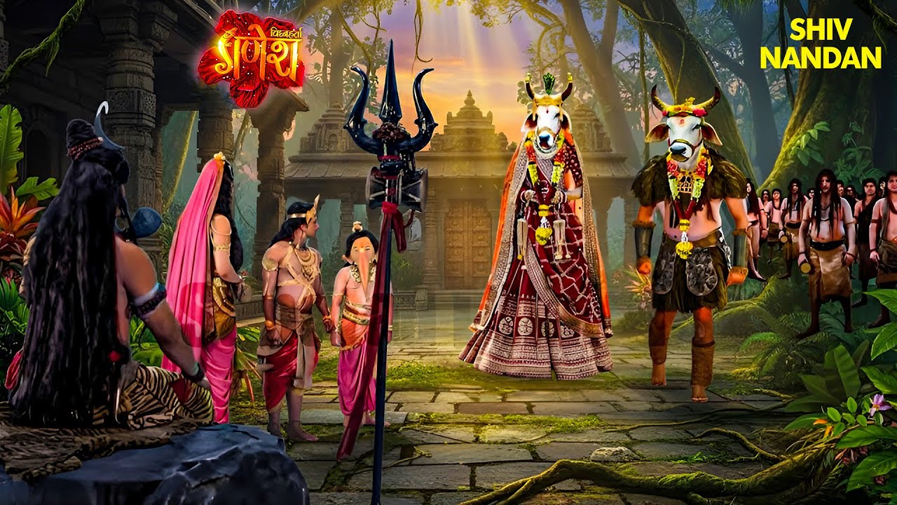 जब नंदी महाराज चुपचाप शादी करके पहुँचे कैलाश! | Vighnaharta Ganesh 2026 | #nandi #shivshakti #shiv