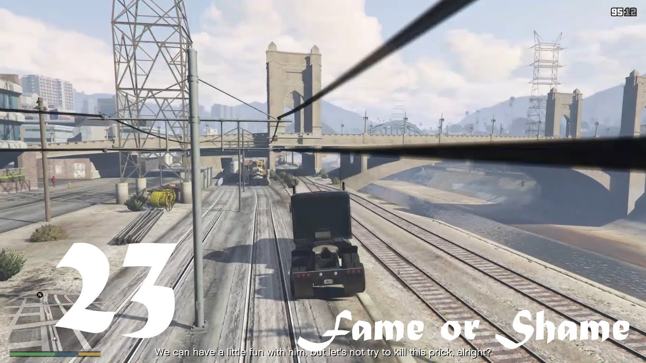 ⁣Grand Theft Auto 5 - GTA 5 Game play | Mission 23 - 2019 - PC Game Play | Lorry Car Chase game