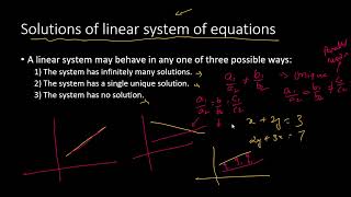 Linear Algebra Playlist | System Of Linear Equations and Transpose of a Matrix | MyCampu