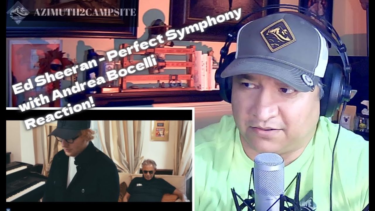 Ed Sheeran - Perfect Symphony with Andrea Bocelli Reaction! Wow!