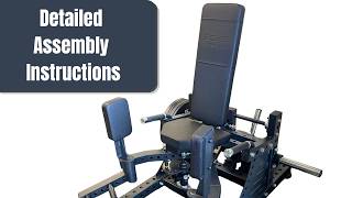 Echo Strength Plate-Loaded Hip Adductor and Abductor Machine | Assembly and Review