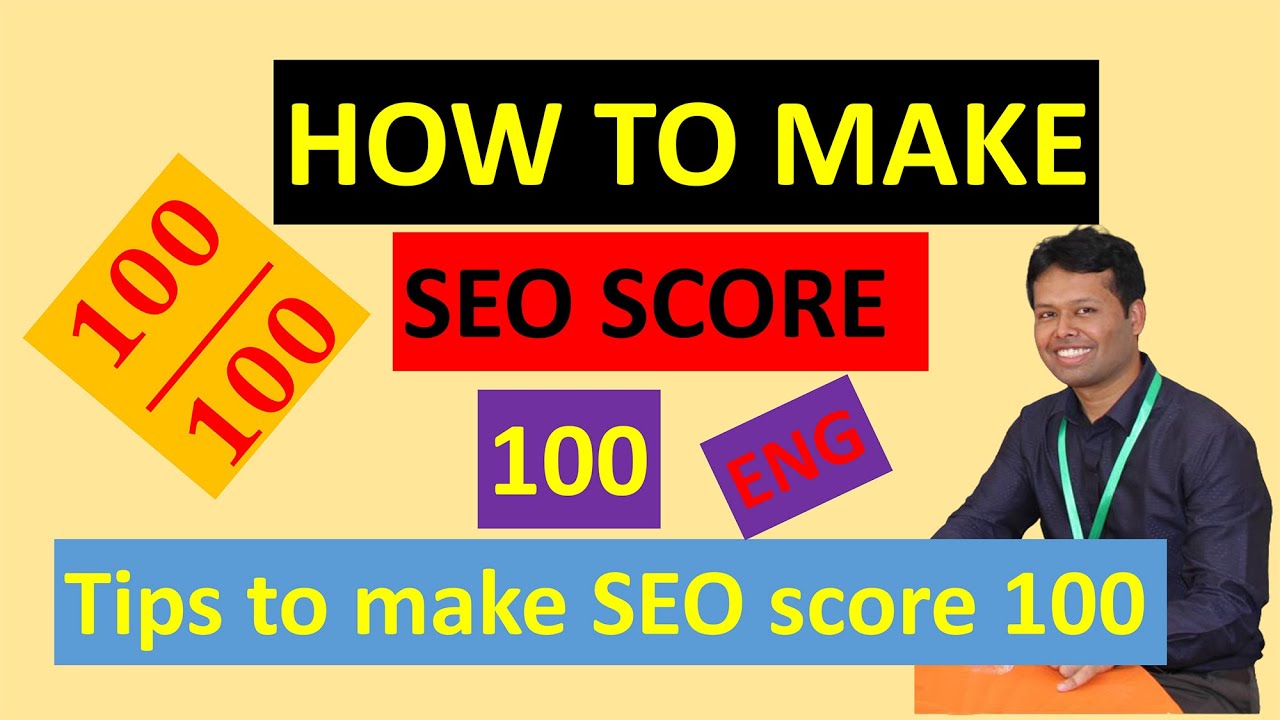 How To Make SEO Score 100 Eng/ Tips to make SEO Score 100 / Search