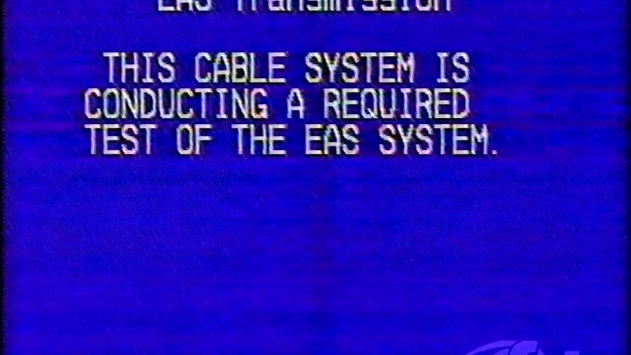 Massachusetts Emergency Alert System Test Fail - February 24, 1999 ...