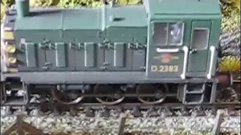 First Video!! An introduction and a little model railway diorama that i