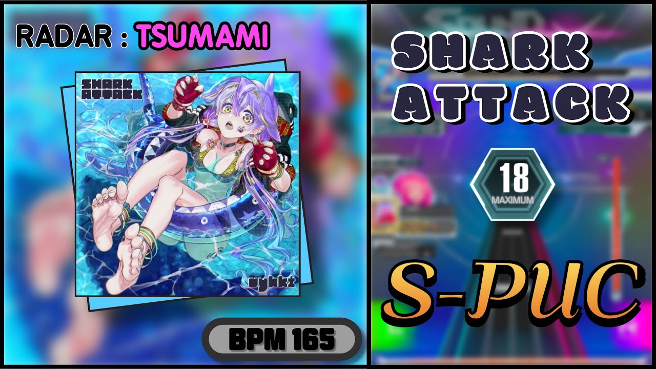 【SDVX】 SHARK ATTACK (MXM) S-PUC