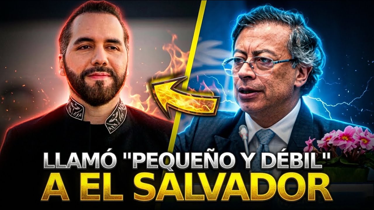 Petro Estalla Y Llama Débil Y Pequeño A El Salvador Por Escudo de las Américas