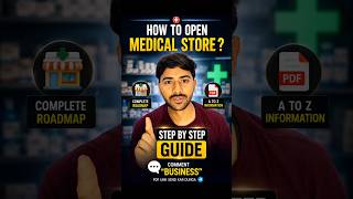 How To Open Medical Store in India 2026 💊 | Drug License, GST &amp; Complete Roadmap #medicalstore