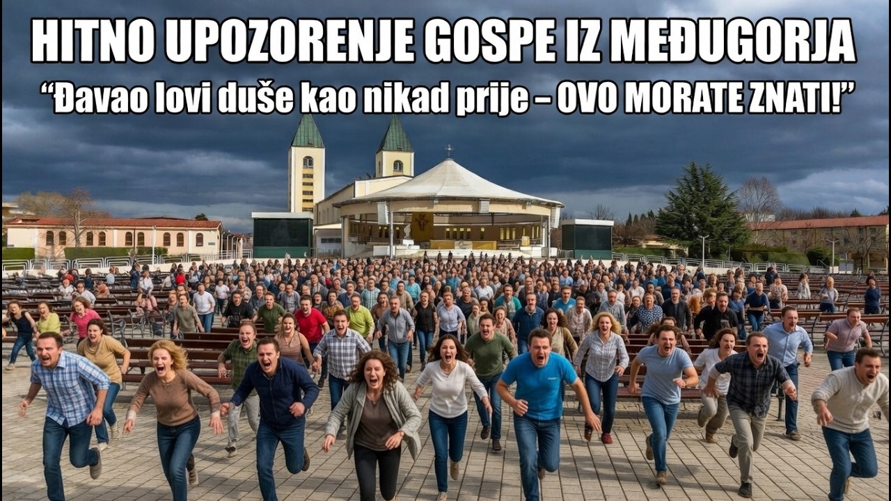 HITNO UPOZORENJE GOSPE IZ MEĐUGORJA  “Đavao lovi duše kao nikad prije – OVO MORATE ZNATI!”