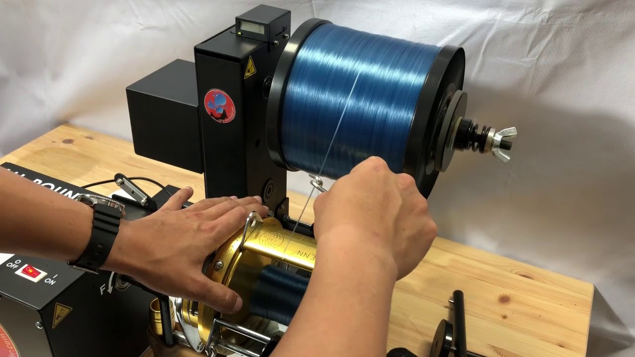 Learn how to use SW speedwinder AL-130 professional line winder