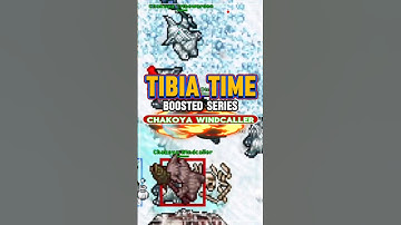 Tibia Time Boosted Series: Chakoya Windcaller! ❄️ #tibia #ayceadventure #gaming #mmorpg #shorts