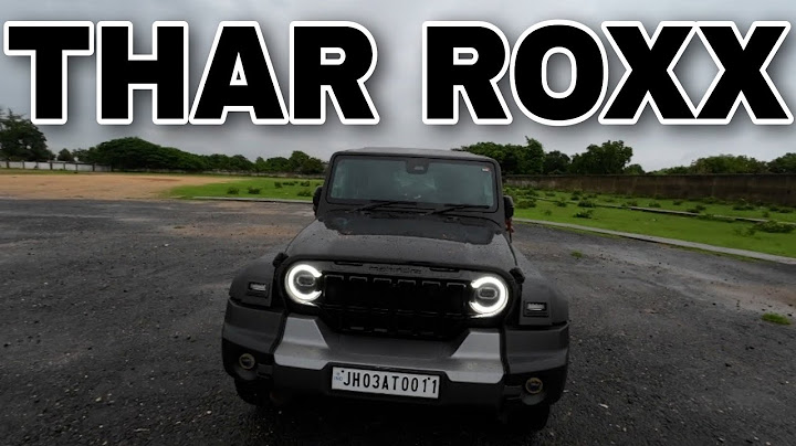 Mahindra Thar Roxx Top Model🤩 - AX7L AT 4x4 | Most Important things to modify🤩✨ | The Wheel Drive