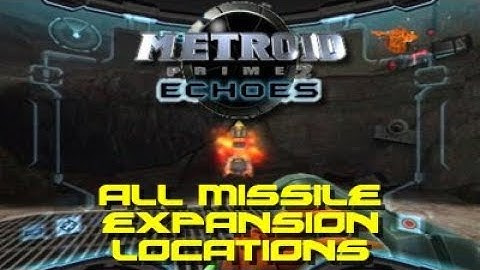 Metroid Prime 2: Echoes: All Missile Expansion Locations