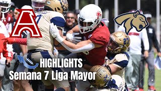 HIGHLIGHTS | Águilas Blancas IPN vs Pumas Acatlán UNAM | Semana 7 | Liga Mayor ONEFA 2023