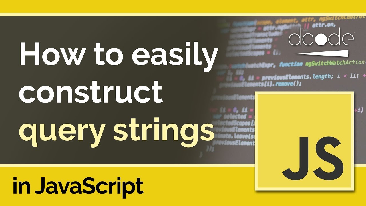 javascript search string  Update  URLSearchParams in JavaScript - Constructing Query Strings