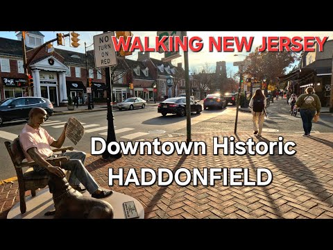 IN DOWNTOWN HADDONFIELD NEW JERSEY TAKING A BRIEF WALK 🚶🏻