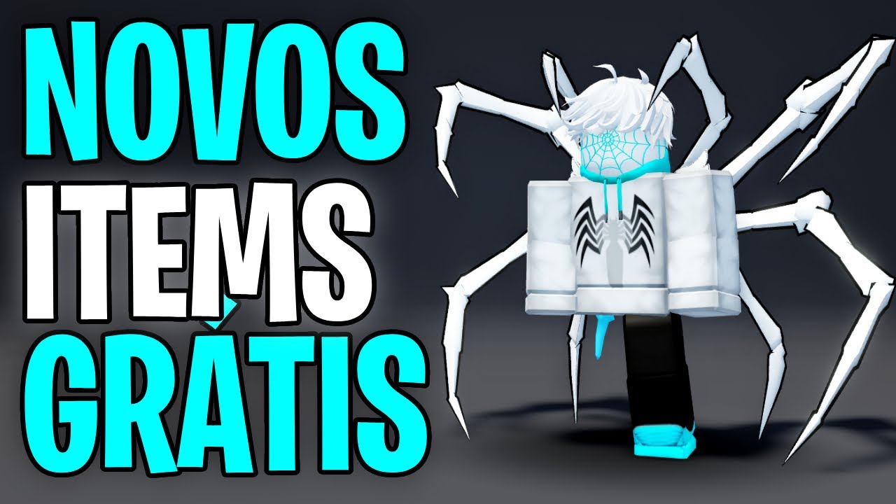 Novos itens de graça no roblox!! Muito fácil de pegar 🤑🤑 