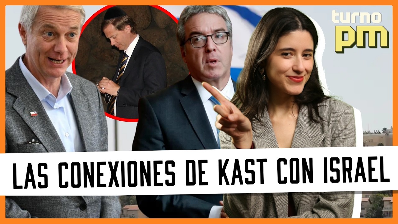 ¡Las conexiones de José Antonio KAST con ISRAEL! ¿Qué está pasando AHORA en IRÁN? | Turno PM