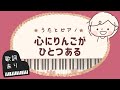 心にりんごがひとつある