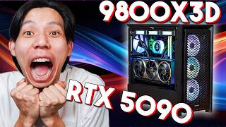 Building a RTX 5090 Gaming PC w/ 9800X3D! 🇸🇬 | Monster PC!