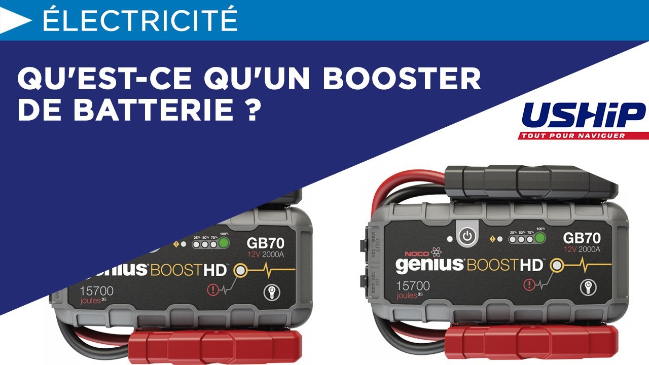 Test et avis du booster de batterie NOCO GB40 1000A 12V