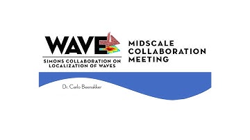 ‘Localization Landscape For Dirac Fermions’ with Dr. Carlo Beenakker — Midscale Meeting