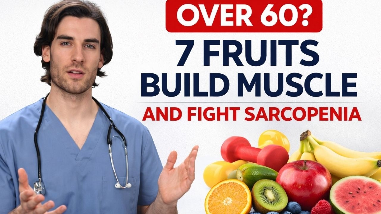 OVER 60? These 7 Fruits Build Muscle And Fight Sarcopenia #over60health