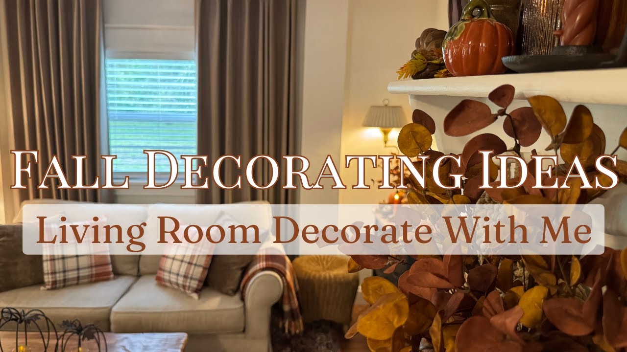 🍂 Fall 2025 🍂 Living Room Decorating Ideas Cozy Welcoming Thrifted Decor For Your Home 🤎