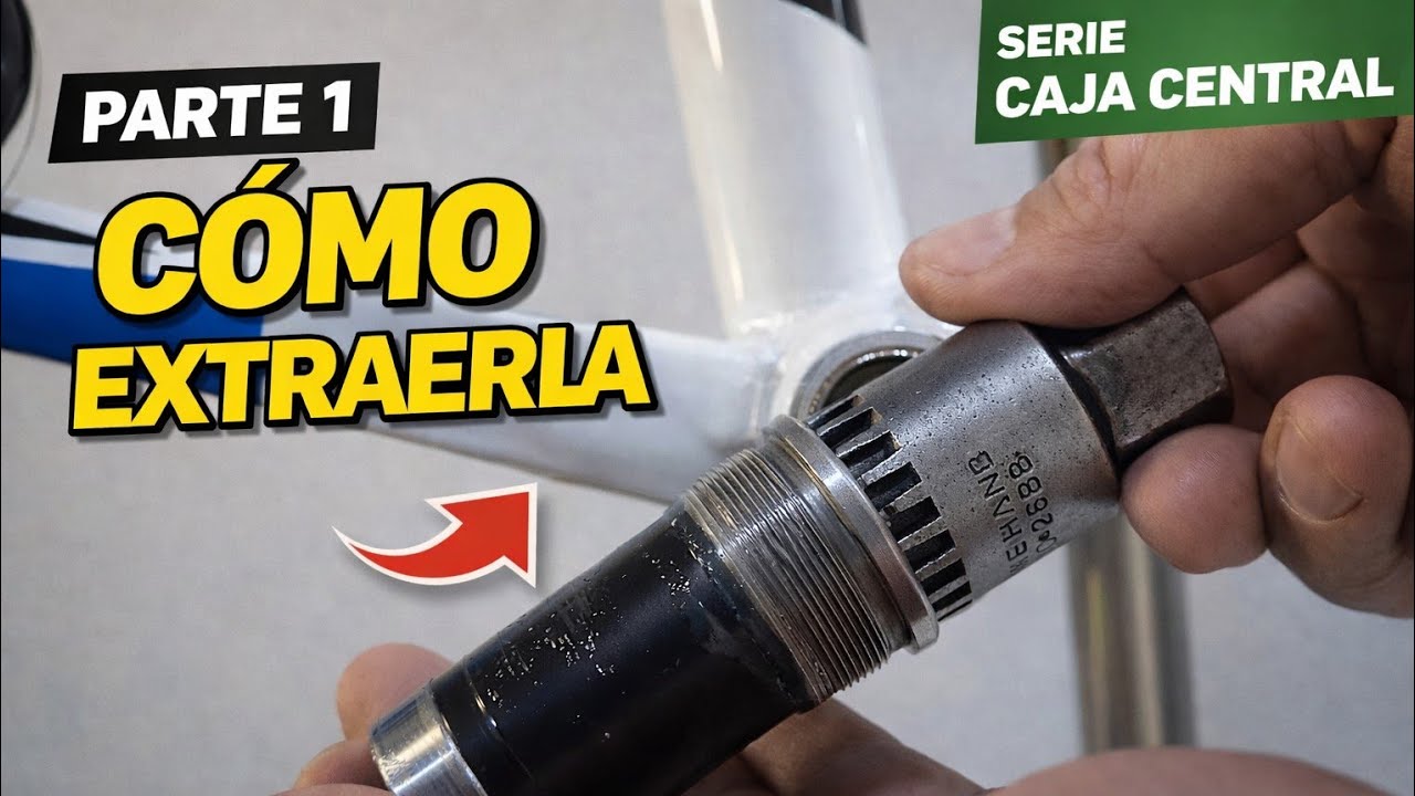 Caja Central con Rulemanes (Parte 1) 🔧 Cómo Desinstalar Paso a Paso 