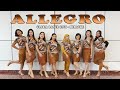 Allegro  line dance  choreo caecilia maria fatruan  gdc merauke papua selatan