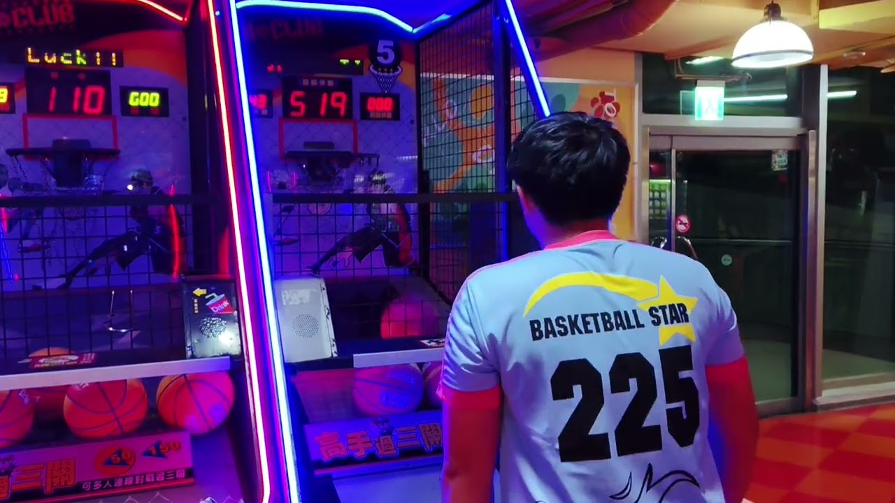湯姆熊AI投籃機-久違5顆球突破780分！Feiloli AI-CLUB Basketball Arcade Games Get 780 points with 5 balls
