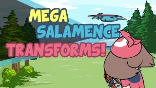 Mega Salamence Transforms! ORAS