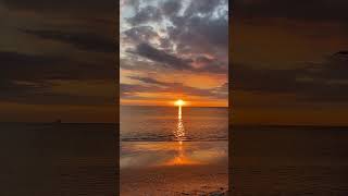 The Sea in Gentle Motion#seaserenity #sunset #beach