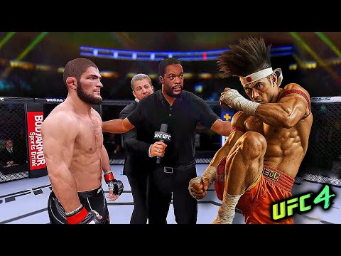 Video Khabib Nurmagomedov vs. Karateka Yangzhen (EA sports UFC 4)