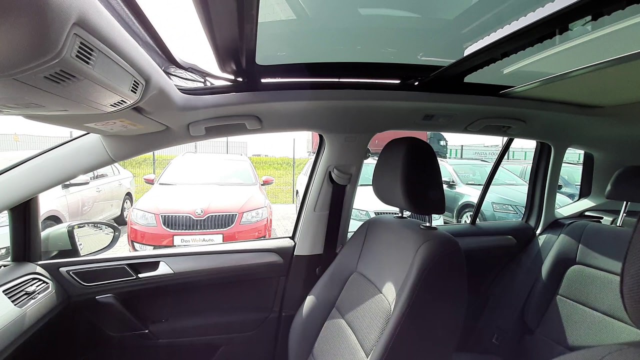Vw Golf Sportsvan 1 4 Tsi 125 Km Panoramadach Youtube