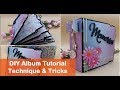 Handmade Album Tutorial  Technique & Tricks