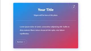 pure css modal card