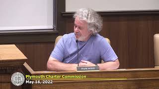 Plymouth Charter Commission  5 16 22