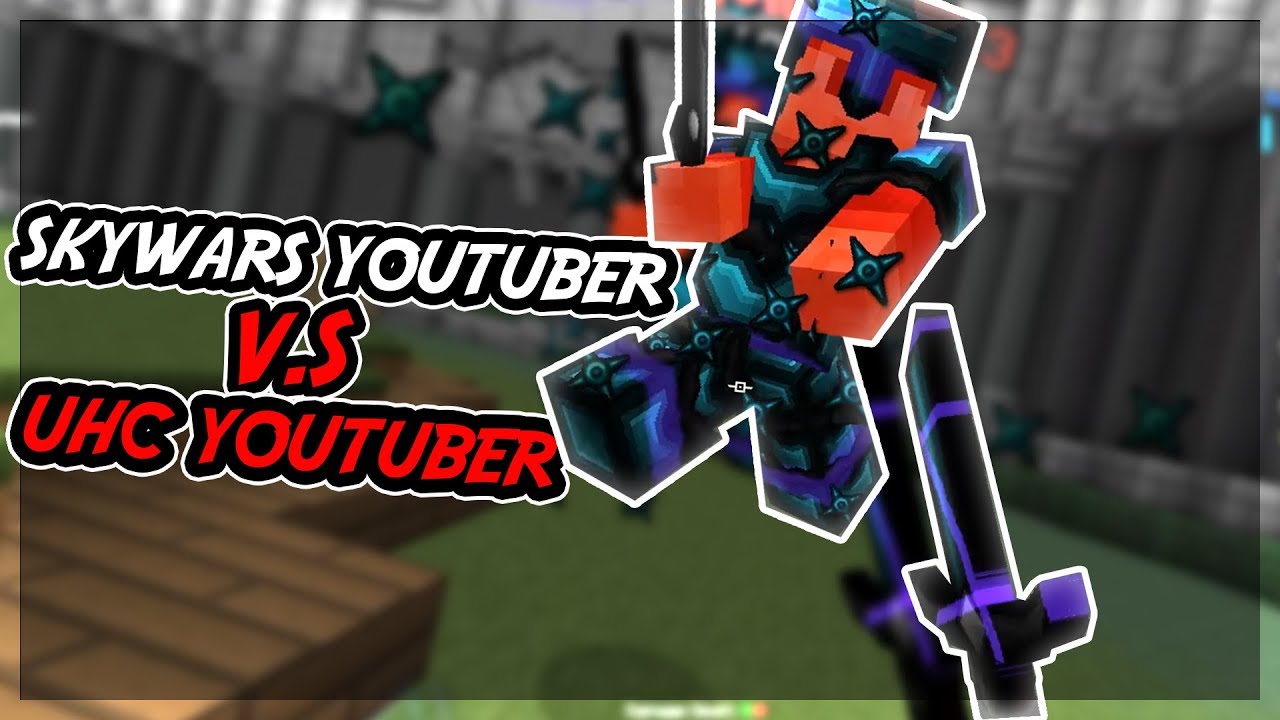 SKYWARS YOUTUBER vs UHC YOUTUBER ft. TheBestGinger13