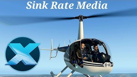 Vskylabs Robinson R44 With DHM Sound Pack Test Startup, & Autorotations