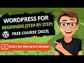 WordPress For Beginners Step By Step 2023 [NO CODING]