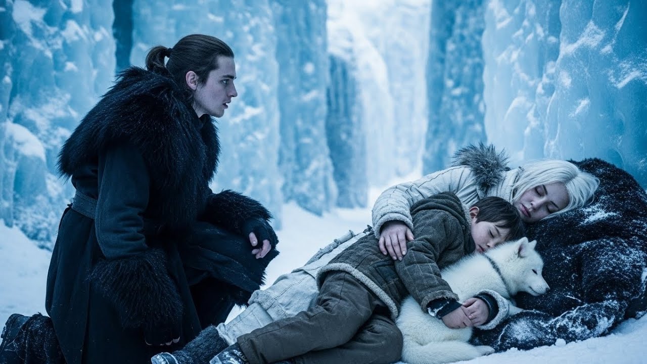 The Alpha King Found His Missing Mate — Lying Beside 10 Pups She Had Kept Alive All Night