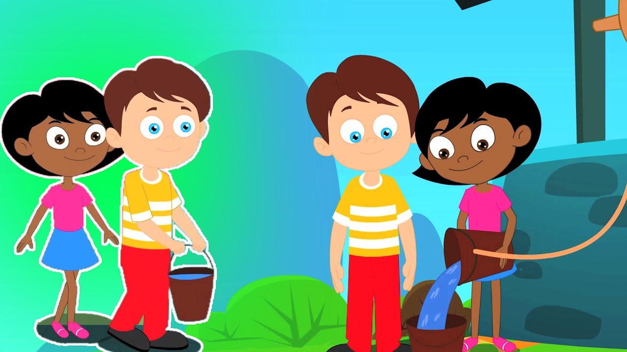 Jack et Jill plus comptine pour enfants les enfants chansons