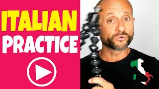 Italian Comprehension Exercise  [video in Italian]