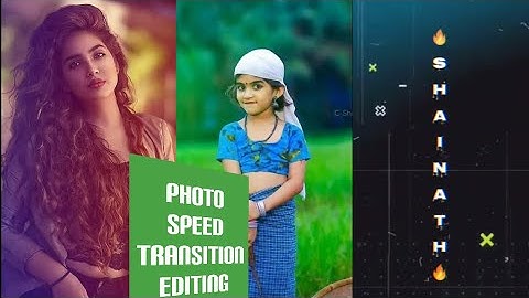 multiple photos speed transition effect editing video tutorial||kinemaster trending video editing