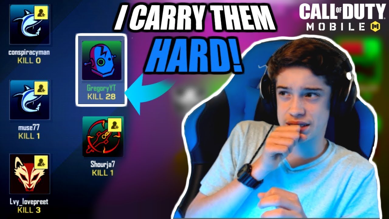 HUGE CARRY in Call of Duty Mobile! // Carry Record in COD Mobile ...
