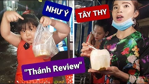 Bất ngờ xuất hiện "Thánh Review" Như Ý con gái  Cát Thy tại bắp nướng Tây Thy "Dễ Thương"đêm mưa gió