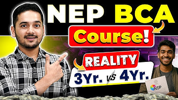 💥NEP BCA Course Details 2026! BCA NEP Syllabus? BCA 3 Year vs 4 Year? #bca #bcacourse #nepbca #nep