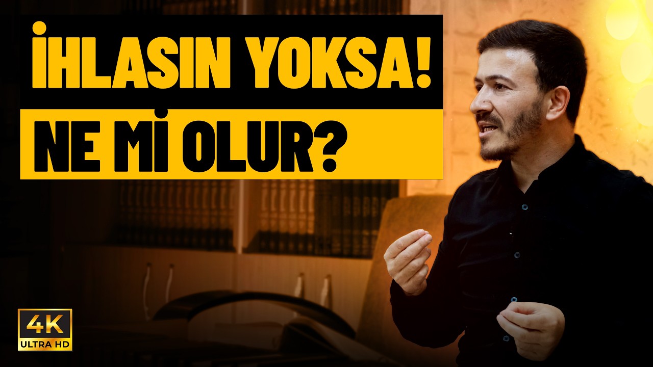 Ya tüm amellerin  boşa gidiyorsa!