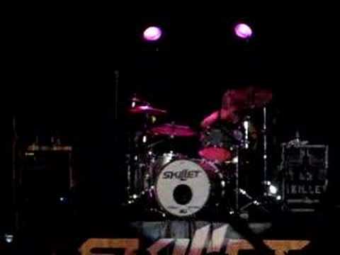 Skillet Live Drum Solo, Chambersburg, PA 11/02/2007