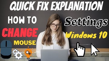 Change mouse settings windows 10 ( 2025 ) | How to Change mouse settings windows 10?